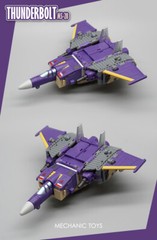 New Blitzwing Triple Changers G1 MFT MS-28 Decepticon Deformable Robot Kids Toys
