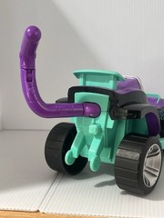 Paw Patrol Cat Pack Shade Purple & Teal Vehicle Car With Tail That Moves! Nice.