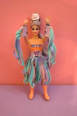 Custom Spinnerella Fashion Crown Skirt & 2-Arm Bands Made for She Ra Doll