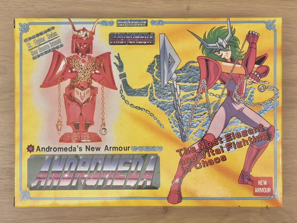 1990’s Vintage Saint Seiya S-16 St Fighter New Bronze Armour Andromeda Shun
