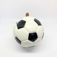 Vintage 1989 Computer Warriors Soccer Ball Trophy with Null Action Figure