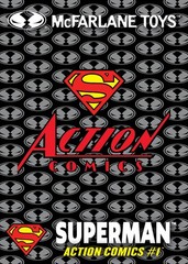 Superman Action Comics #1 McFarlane Toys Statue 3D Metal Pin