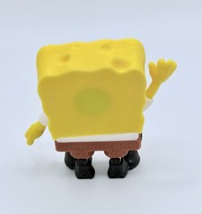 SpongeBob SquarePants Action Figure, magnetic, Yellow Brown Black White Red
