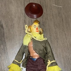 VTG 70s Mego Wizard Of Oz Dolls Dorothy, Scarecrow Witch Lion Lot6 Figures Set