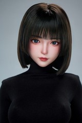 ROSEIDOL Studio Black Dress Idol Girl Silicone Collectible 18+