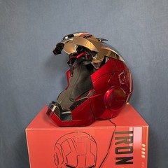 Iron Man Helmet Autoking MK5 1/1 Voice-controlled Transform Mask Cosplay Prop