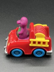1993 Barney & Friends Fire Truck Lyons Group Child Dimension Vintage Diecast