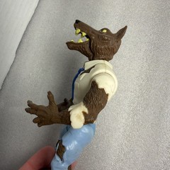 Vintage 1989 Kenner The Real Ghostbusters Wolfman Monster Figure Working