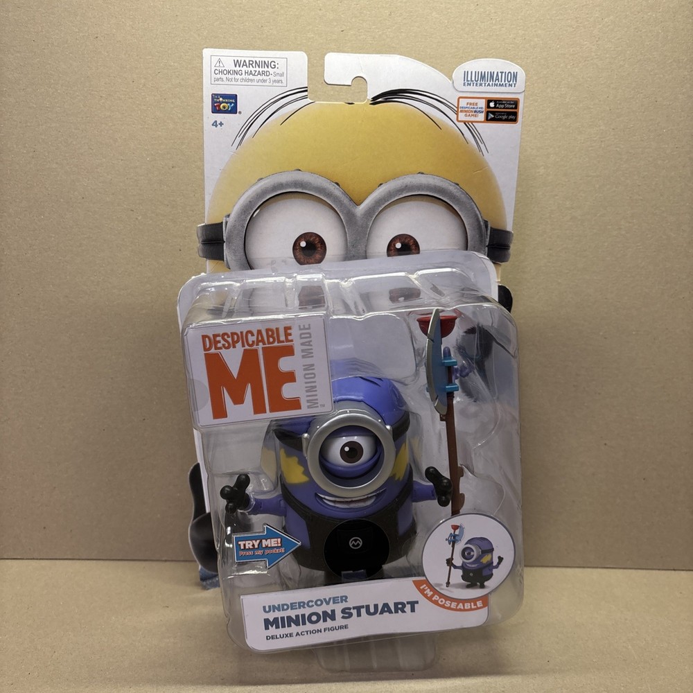 Despicable Me Minion Made Under Cover Stuart Deluxe 5″ Action Figure El Macho