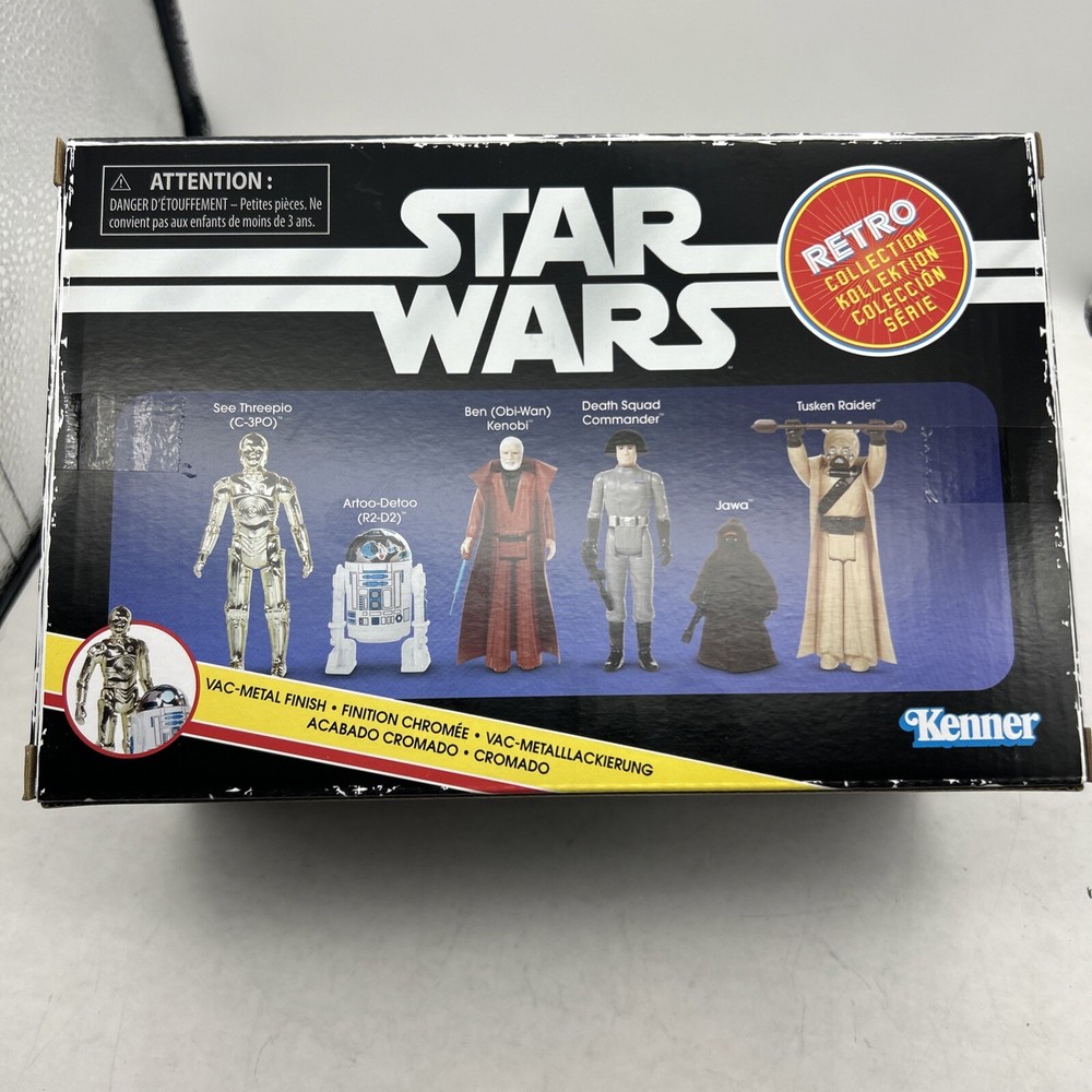 NEW Star Wars Retro Collection Kenner A New Hope Collectible 6 Pack Figures