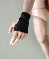 1/6 scale cotton gloves wristband For 12″ figure phicen hot toys worldbox ❶USA❶