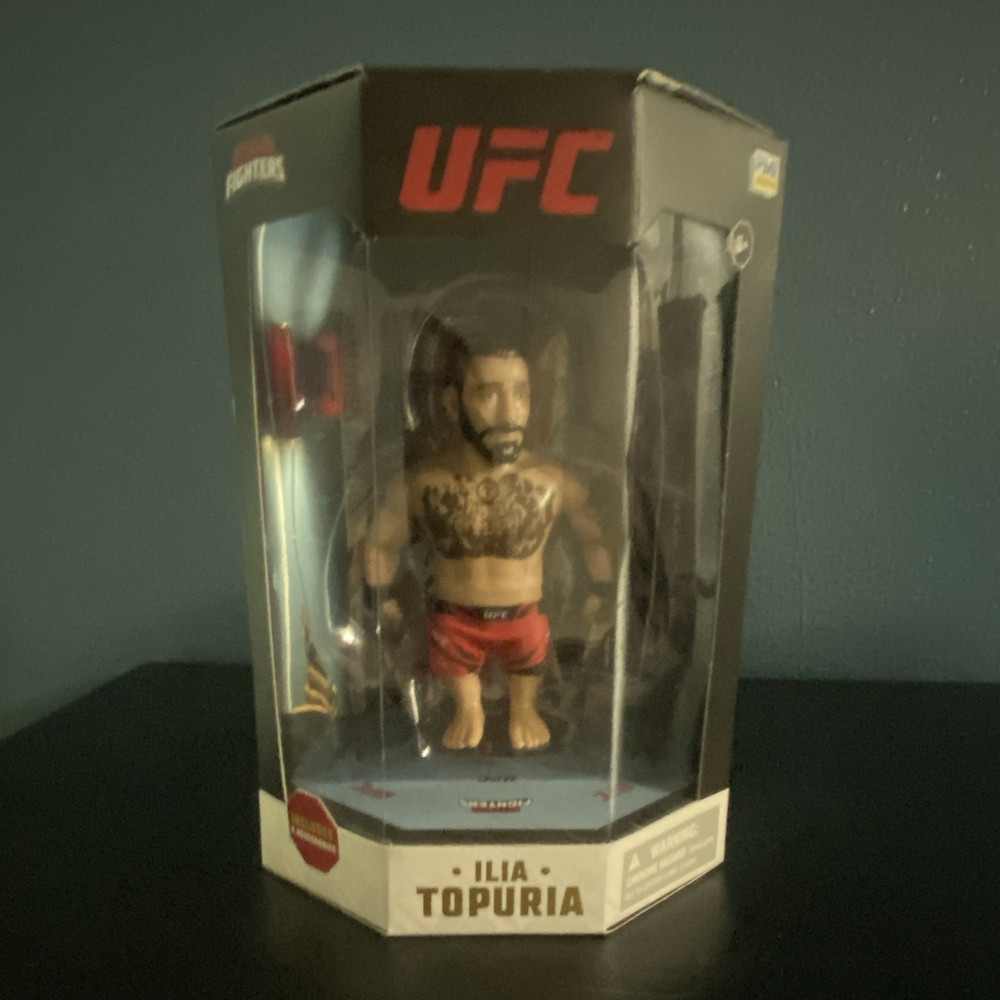 UFC Fighters Ilia Topuria Action Figure Boxed Mixed Martial Arts Multicolor