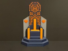 Star Wars Black Series 1:12 Scale Clone Wars Throne of Mandalore With Wall