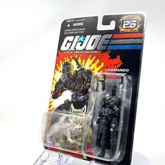 GI JOE 25th Anniversary Snake Eyes Commando w/ Timber 2007 Buy It Now
