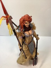 Marvel Legends Custom Red Sonja READ DESCRIPTION