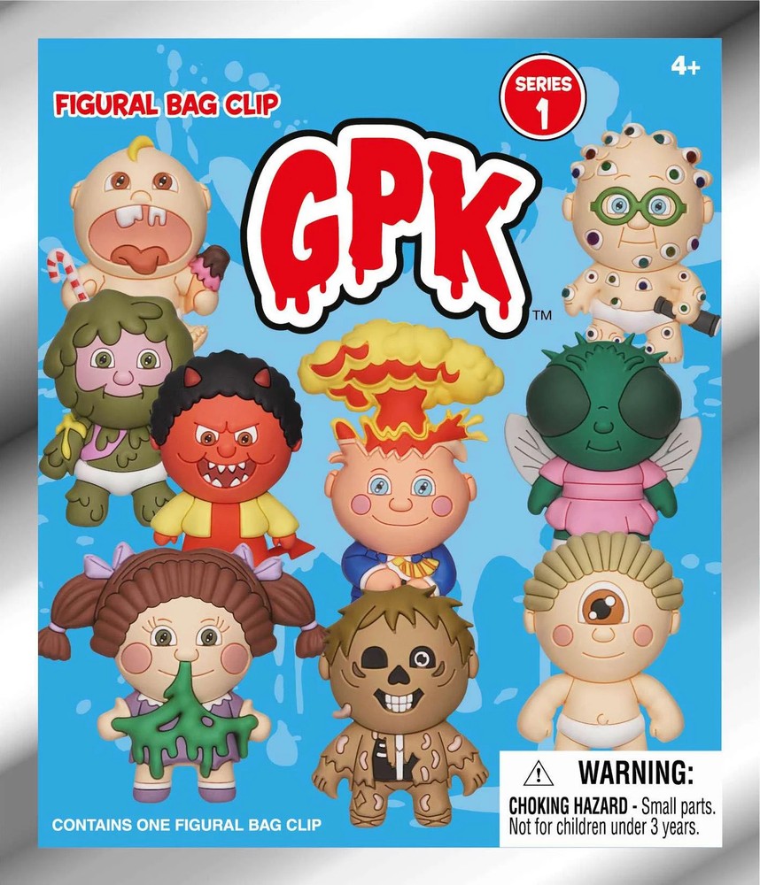 Garbage Pail Kids 3D Figural Foam Bag Clip Series 1 Mystery Pack (1 RANDOM Fi…