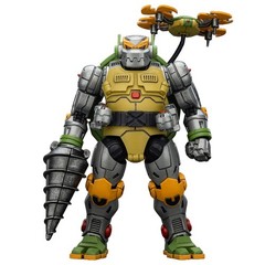 HiPlay JOYTOY TMNT-Leatherhead & Metalhead 1/18 Scale Action Figure