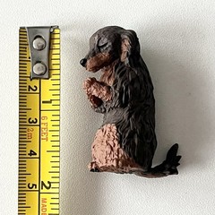 Gassho Praying Dog Dachshund Mini Figure Gashapon Capsule Toy Gachapon Gacha