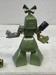 Hasbro Medabots Metabee Figure Takara Tomy Green Variant Complete Dice Card