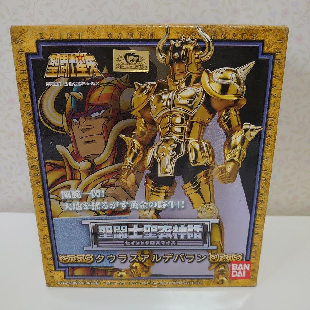 Taurus Aldebaran Figure Saint Seiya Myth Gold Cloth Bandai Japan Toy