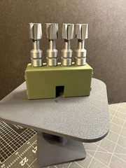 Vintage Gi Joe Jeep Recoilless Rifle Shells Custom Holder w/ 4 Shells – 3D Print
