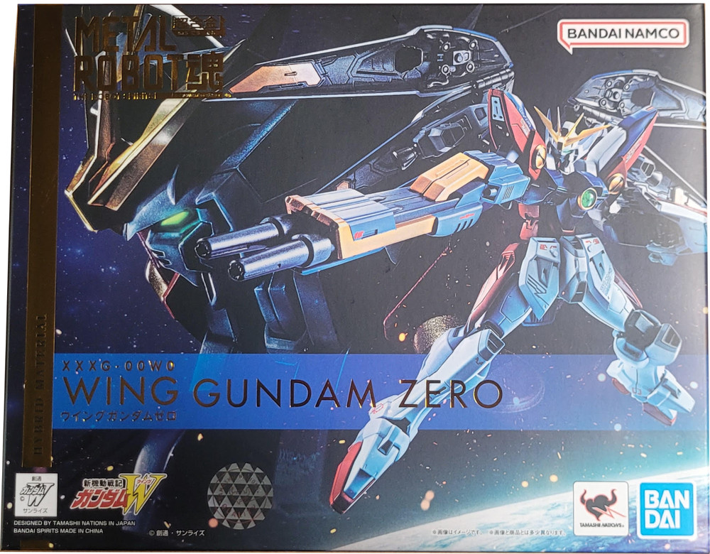 Bandai Tamashii Nations Metal Robot Wing Gundam Zero Action Figure