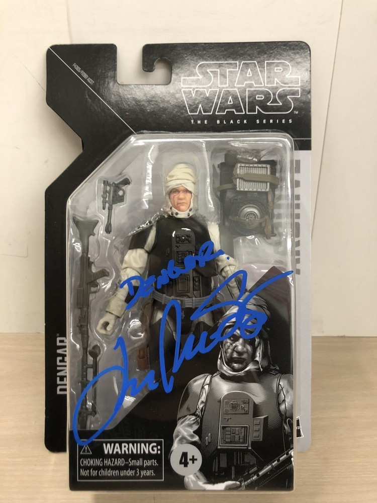 James Patrick Stuart Signed Star Wars Dengar Black Series Archive VO Actor PSA