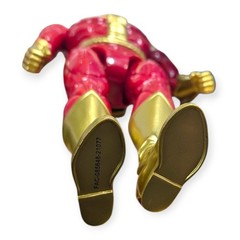 Turbo Man Action Figure Red Gold 13.5 Inch Toy Jetpack Jingle All The Way Style