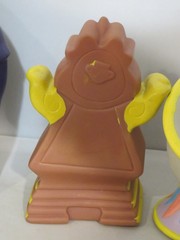 BEAUTY AND THE BEAST VINYL HAND PUPPETS 1992 PIZZA HUT SET OF 4 PCS EUC