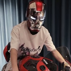 AUTOKING Iron Man MK5 1:1 Helmet Wearable Voice-control Mask Toy Gifts Cosplay