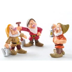 8Pcs/Set Disney Princess Q Vesion Snow White and The Seven Dwarfs