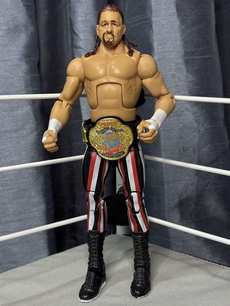 Terry Funk – Elite 41 with ECW Title WWE Mattel AEW Elite Ultimate Classic