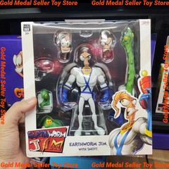 Original Earthworm Jim 2.0 PDNA 1/12 Psy Crow Bob the Killer Action Figure Worm