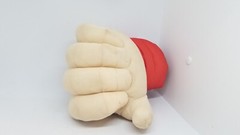 2016, JAKKS PACIFIC, WWE, JOHN CENA, HLR, POLYESTER FILLED GIANT FIST, Plush