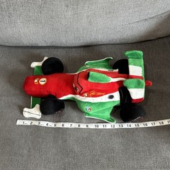 Pixar Cars 2 Francesco Bernoulli 16″ Plush Formula 1 Racing Car Disney Store F1