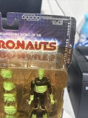 Palisades Micronauts Time Traveler Action Figure Green Black 4″ DF Exclusive