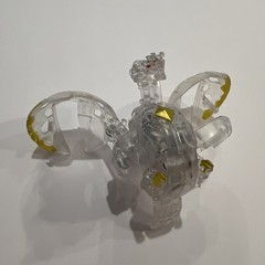 Bakugan Haos Lumagrowl Translucent Clear Gold B 1000 G-Power 20427FWS Toy Figure