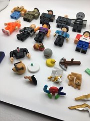 Mixed Lot of Roblox Action Figures Character Toys W misc pieces. *No Codes*