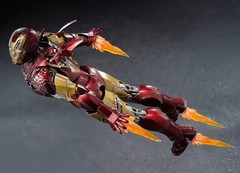 ThreeZero 1/12 Avengers Infinity Saga Iron Man Mark VI 6 Battle Damage DLX