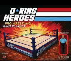 Pre- Order KWK O-Ring Heroes Ring Playset w/ Earl Hebner Figure – WWF – WWE