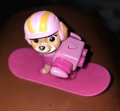 ~Paw Patrol Snowboard Pup Set~ Winter Rescue Action Pack Pup~ Rare Full Set~