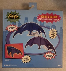 Neca Batman 1966 Classic TV Show Robin & Batgirl Batarangs 2-Pack Replica NEW