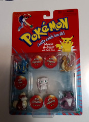 1999 Hasbro Pokemon Gotta Catch em all Movie 5 Figure Pack With Battle Discs