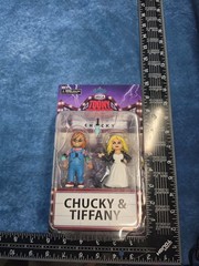 NECA Toony Terrors Chucky & Tiffany Child’s Play Action Figures 2-Pack Horror