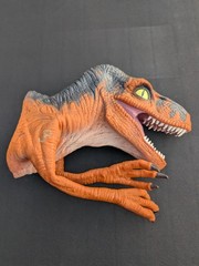 Jurassic Park: Lost World – Velociraptor – 12″ Dinosaur Hand Puppet – Vtg 1996