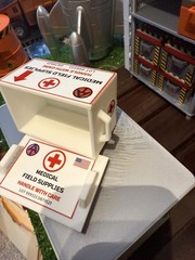 1/6 Scale 12″ Gi Joe Adventure Team Medical Supplies Container