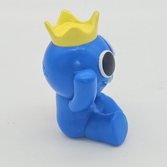 Rainbow Friends BLUE with Pink Block Mini Figure PhatMojo 2023 Series 1 Roblox