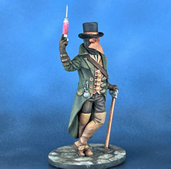 Action Figure Steampunk Plague Doctor 40mm Tabletop Miniature