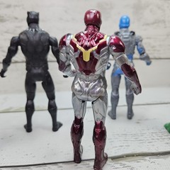 Marvel Avengers Lot Of 6 6″ Basic Action Figures Modern Adjustable Hasbro Hulk
