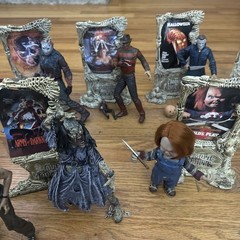 1998 McFarlane Movie Maniacs Lot of 10! Ash, Krueg, Jas, Psycho, Chuckie & More!